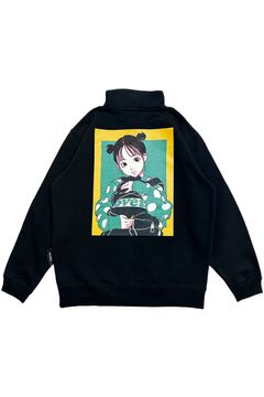 BAG GIRL Half Zip pullover