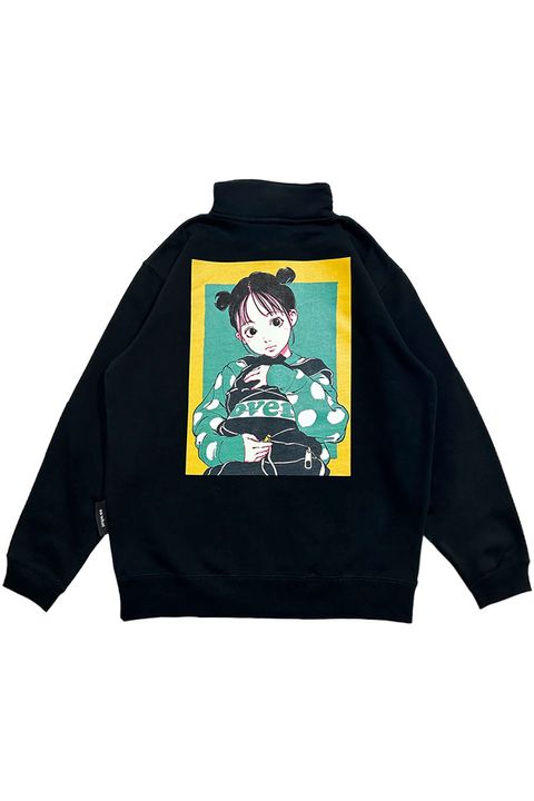BAG GIRL Half Zip pullover