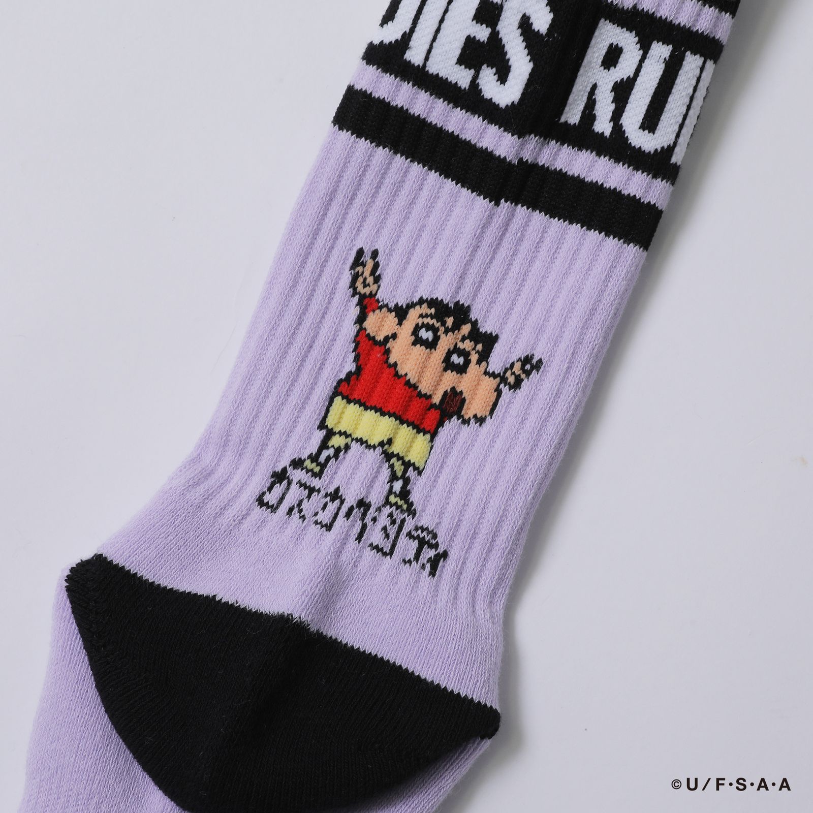 RUDIE'S x CRAYON SHINCHAN PEACE SOCKS