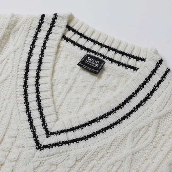 VEIN -Cable Knit Sweater-