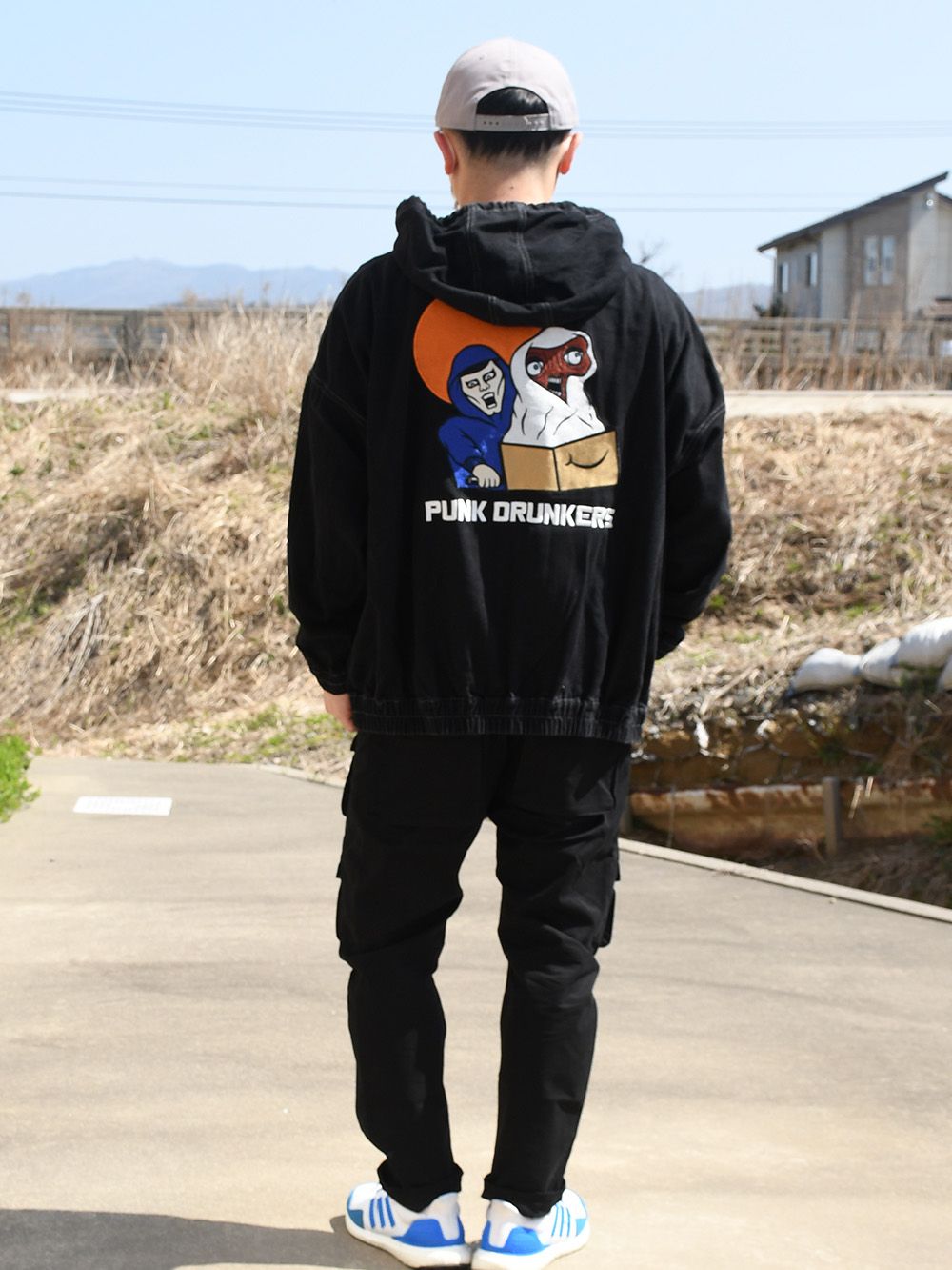 ETCデニムパーカ