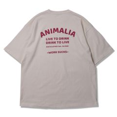 BIG SILHOUETTE HEAVEY OZ. TEE - WORK SUCKS