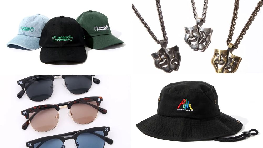 《PUNK DRUNKERS 夏物先行予約》帽子,アクセ編