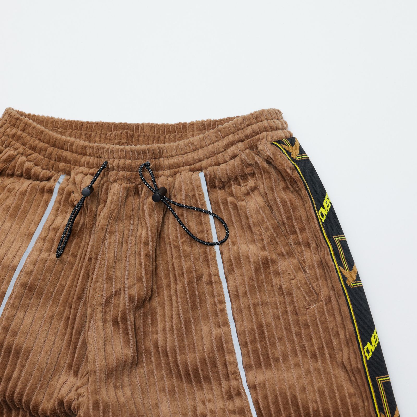 Corduroy jersey pants
