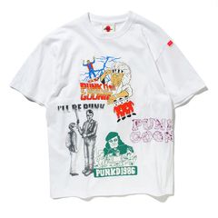[PDSxHEADGOONIE] マルチプリントTEE