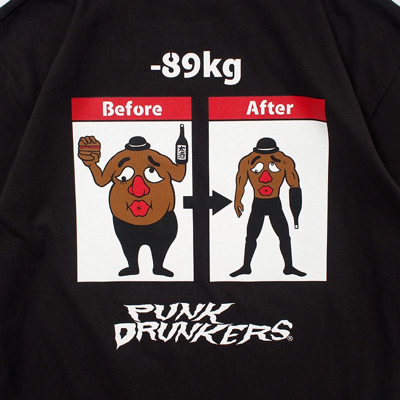 Mr.ベリーDのビフォーアフターTEE