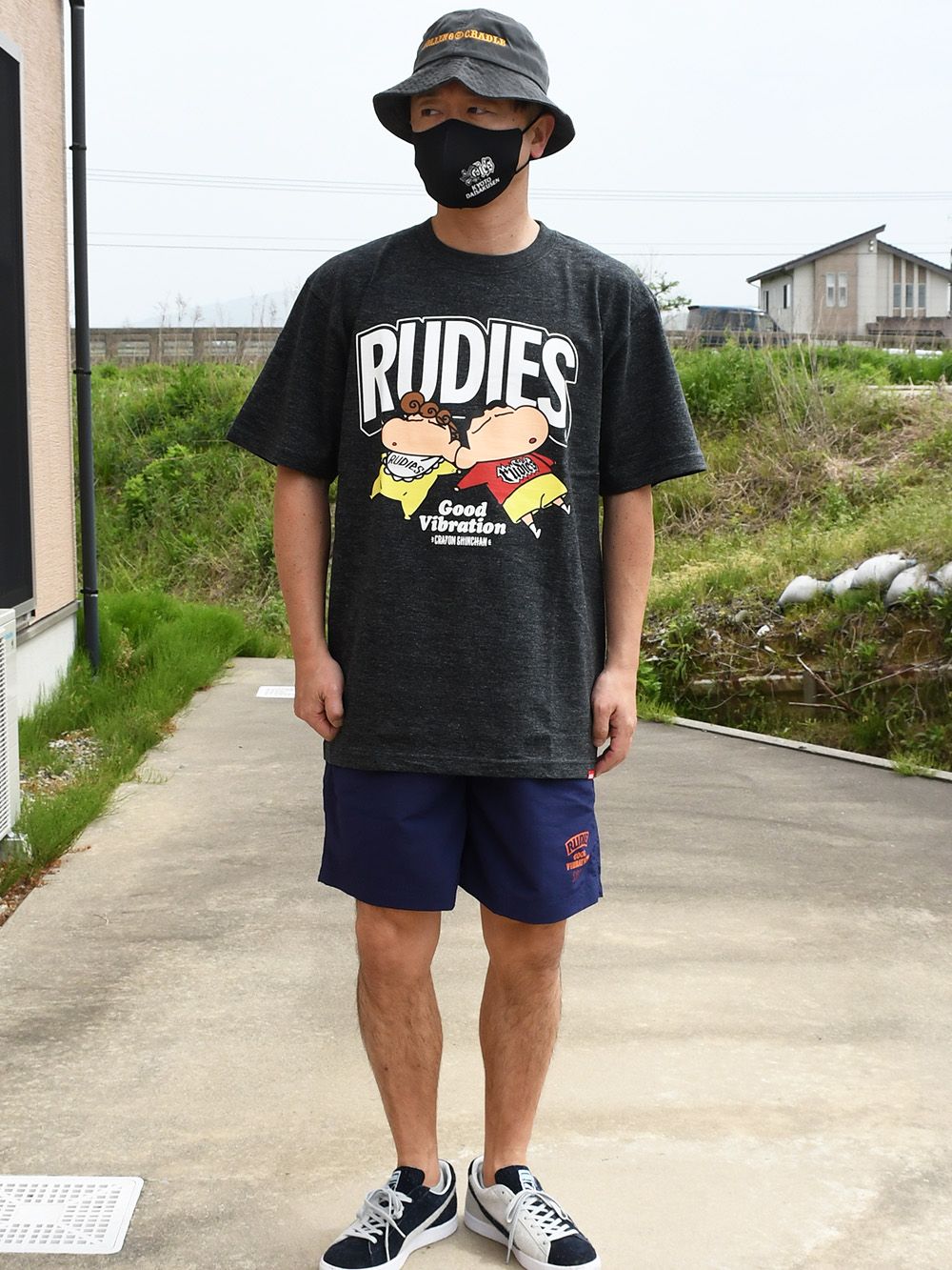 RUDIE'SxCRAYON SHINCHAN NAP TEE