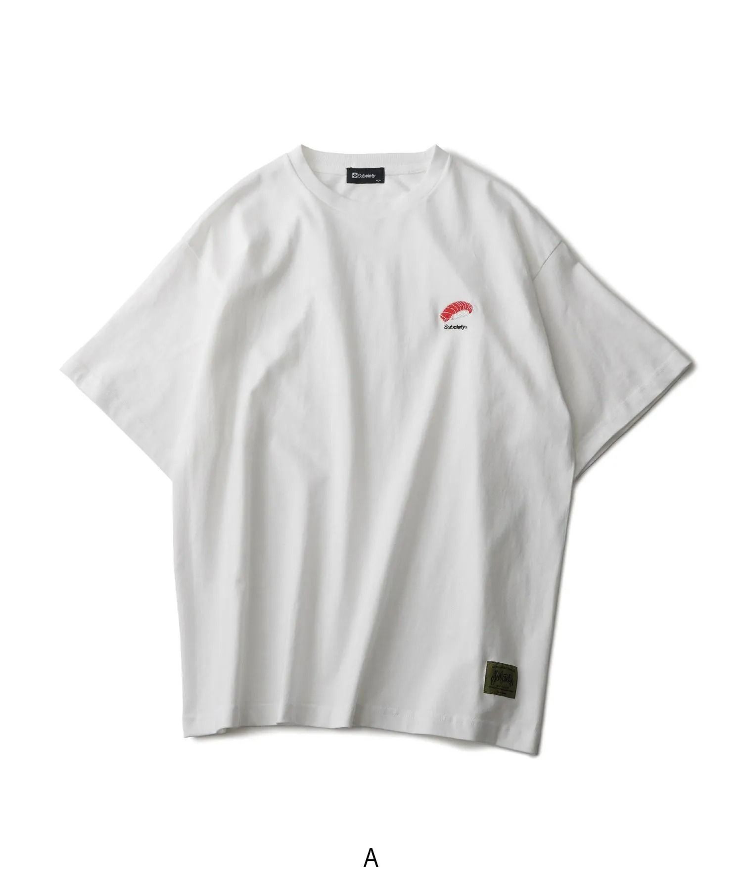 Embroidery sushi tee