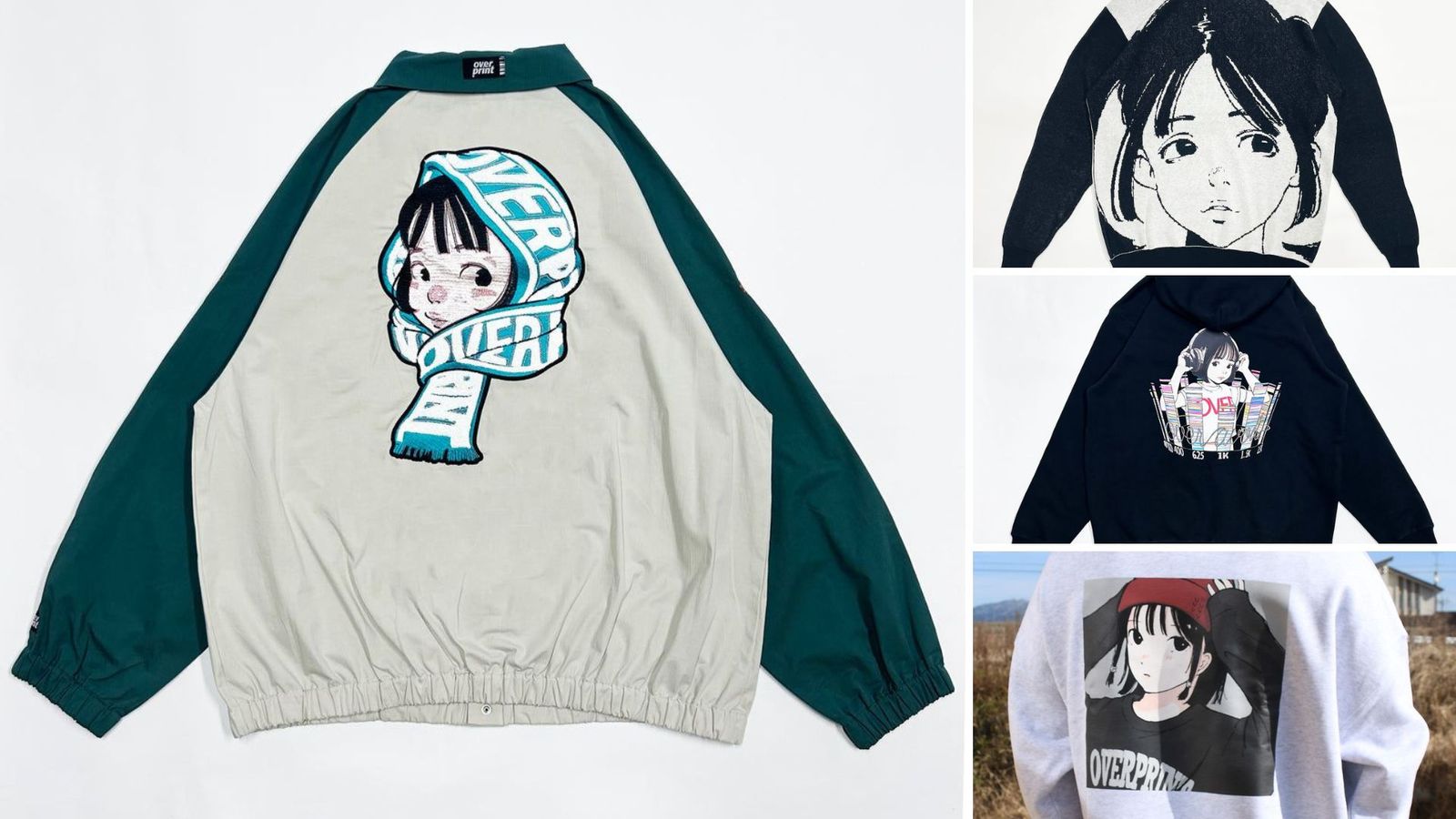 over print - SCARF COACH-JACKET | DOLL