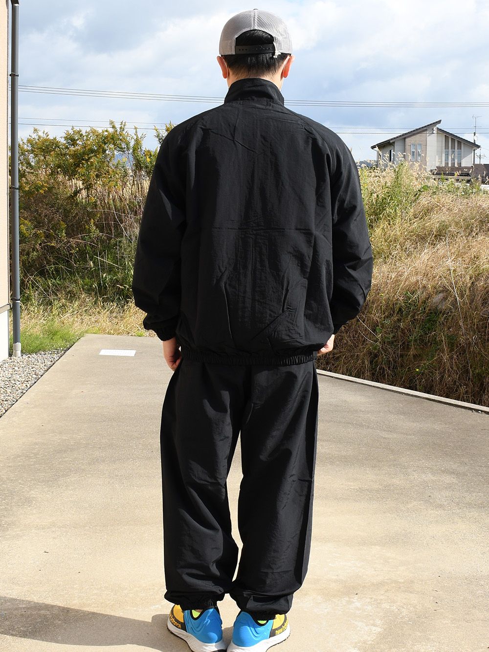 Nylon Track Jacket - EYE BALL