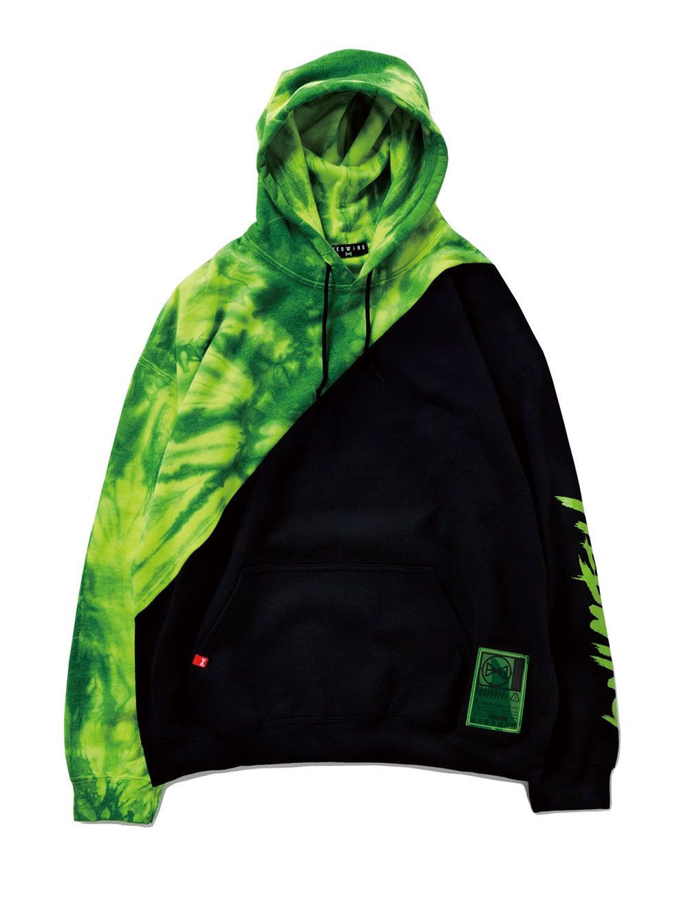 Cross Cut "Tye-die" Hoodie