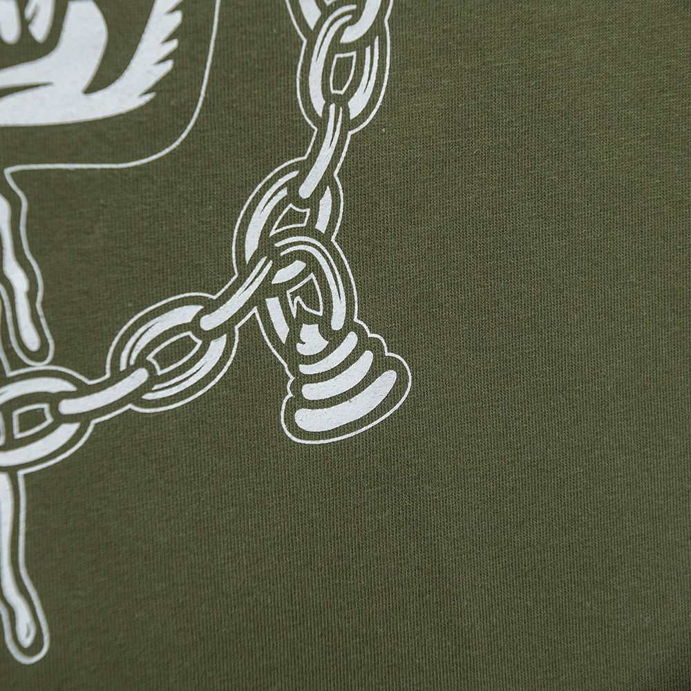 メタルロゴ刺繍TEE