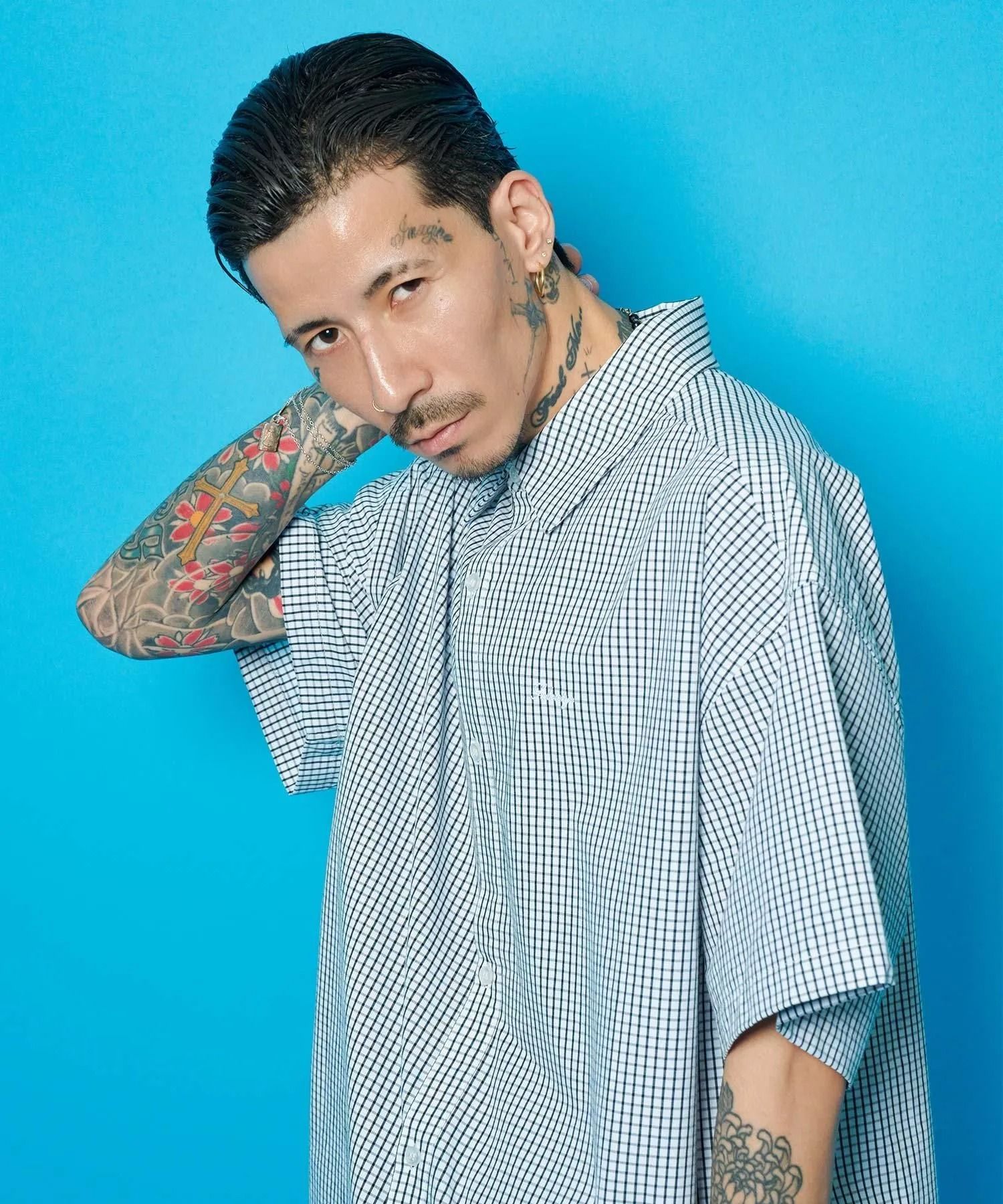 Essential mini check shirt