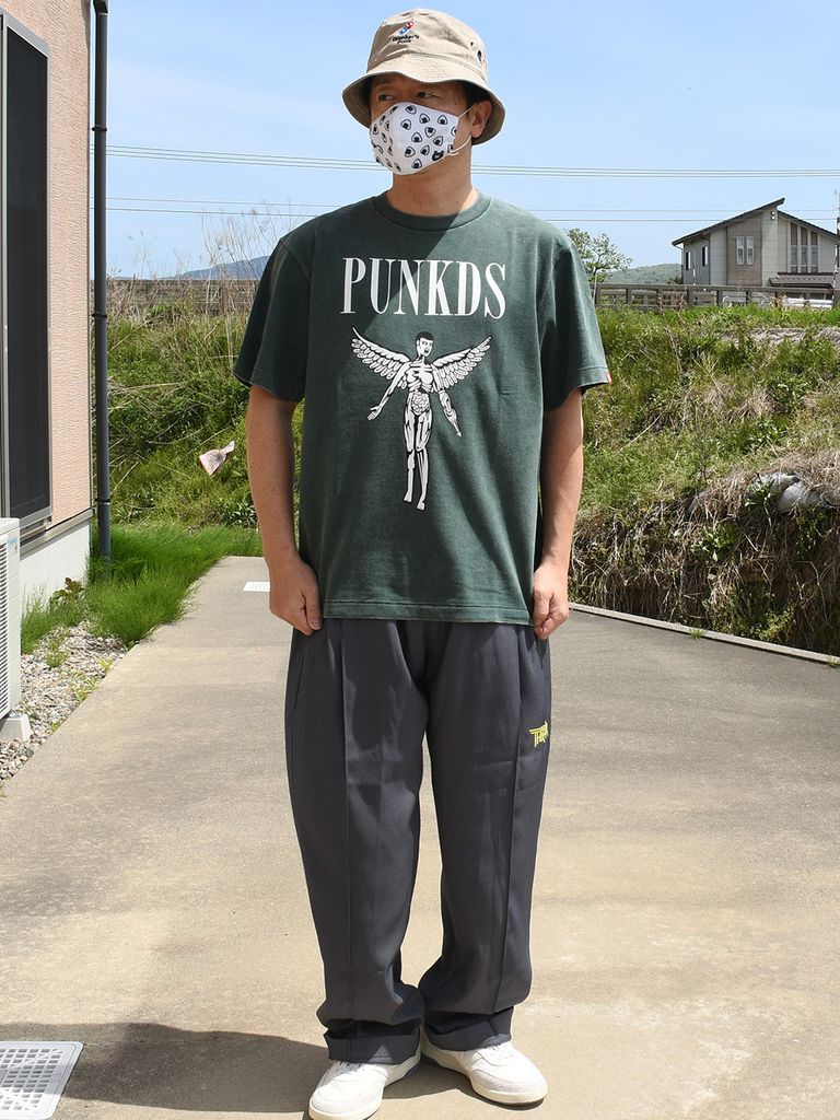 音楽も洋服も好きな上下コーデ！