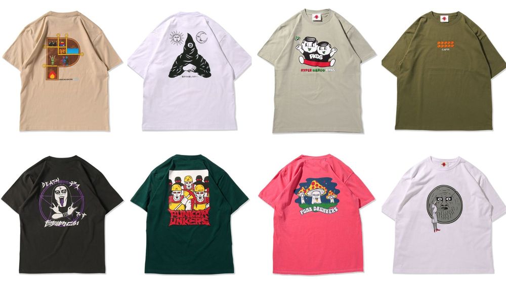 《PUNK DRUNKERS 春物先行予約》Tシャツ編
