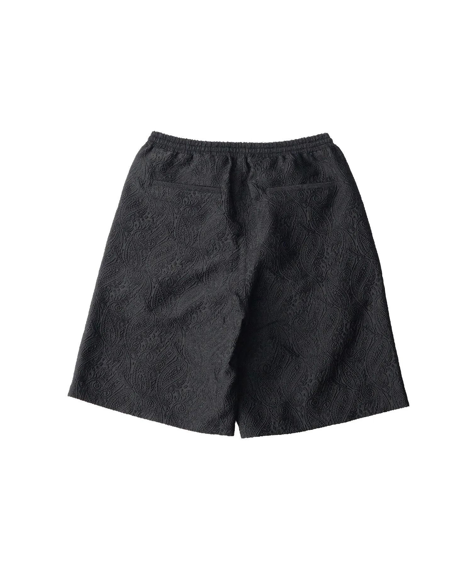 Jacquard paisley shorts