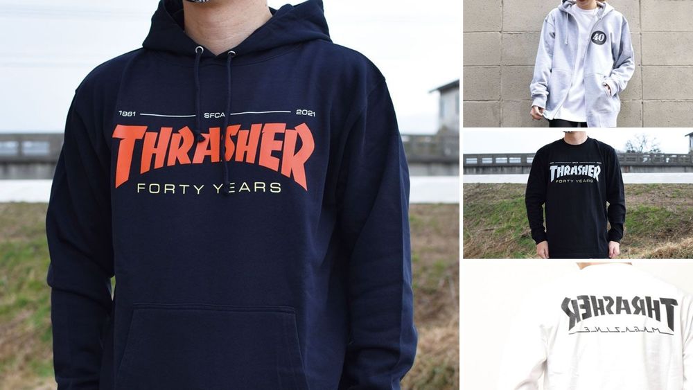 《THRASHER》新作入荷！