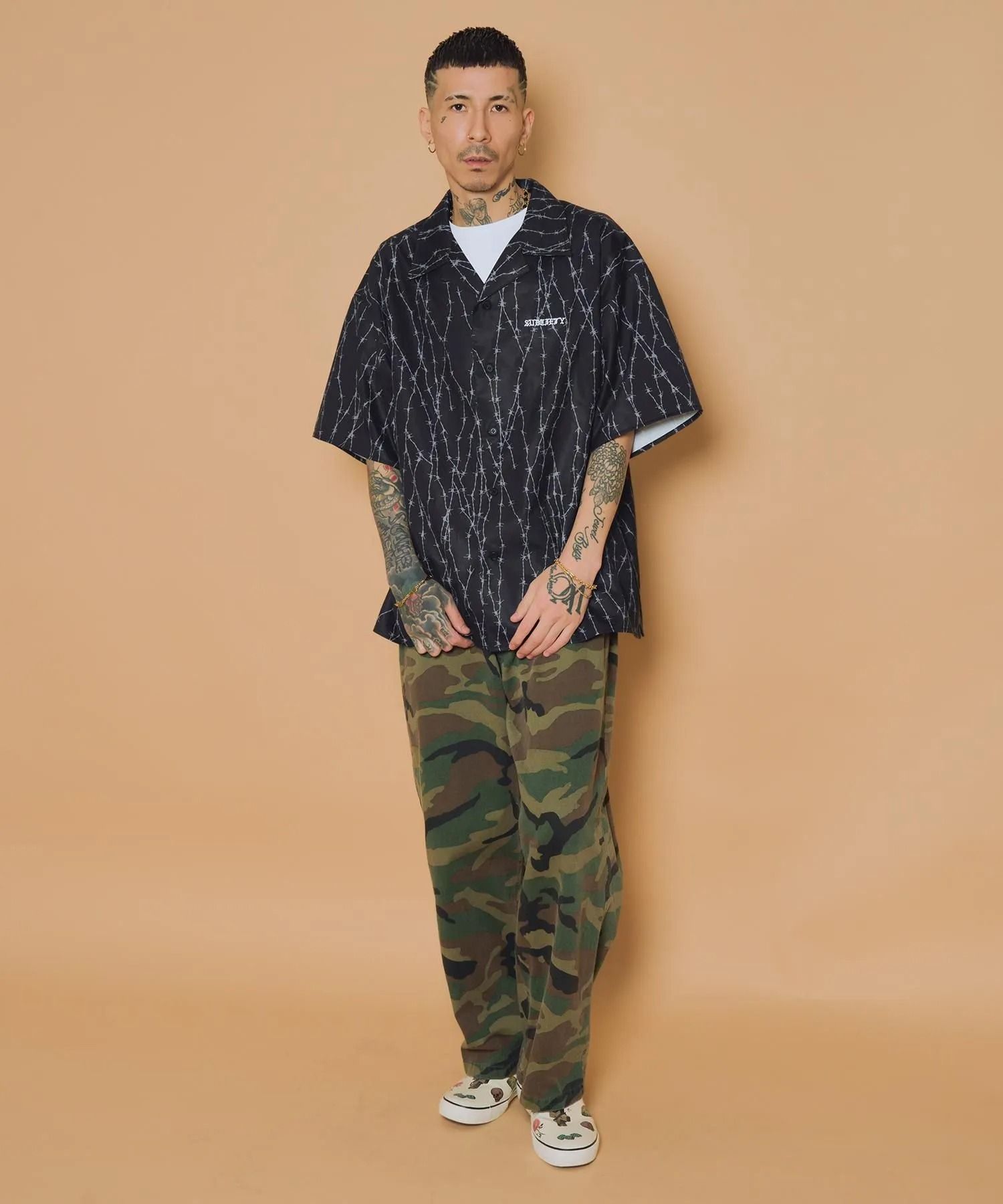 Barbed wire shirt