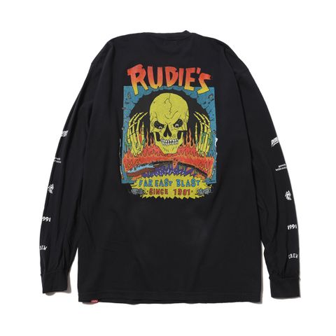BUSTED SKULL LS-TEE