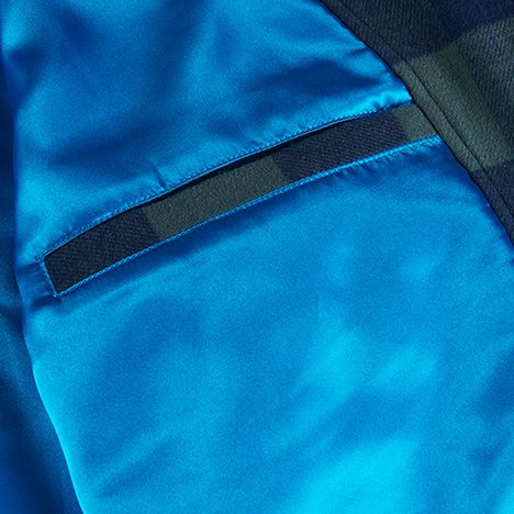 CHECK HOOD-JACKET