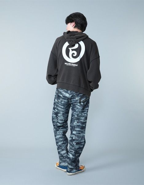 SHADED LOGO-HOODIE