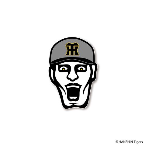 ［PDSx阪神タイガース］ステッカー / 阪神帽のあいつ