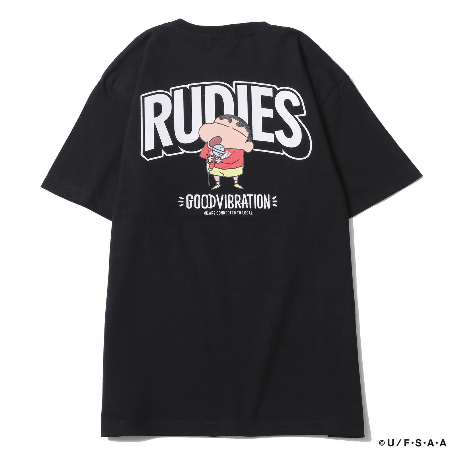 RUDIE'S x CRAYON SHINCHAN MICROPHONE-T