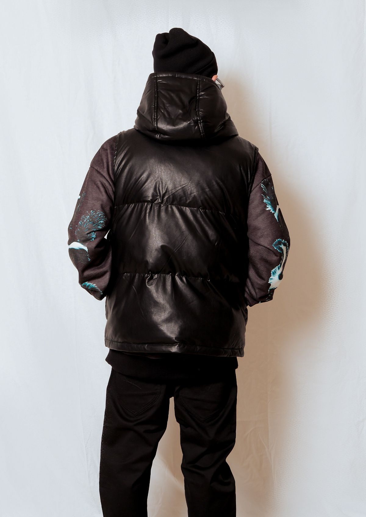 PUDDING PU LEATHER-VEST