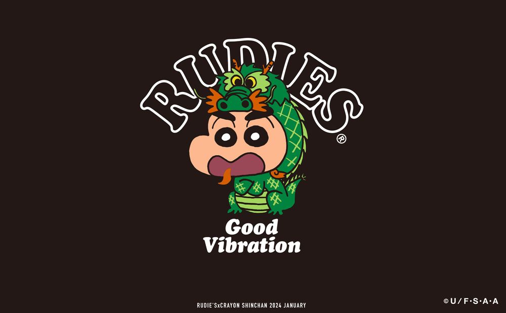 《RUDIE'S x CRAYON SHINCHAN 》2024 JANUARY！