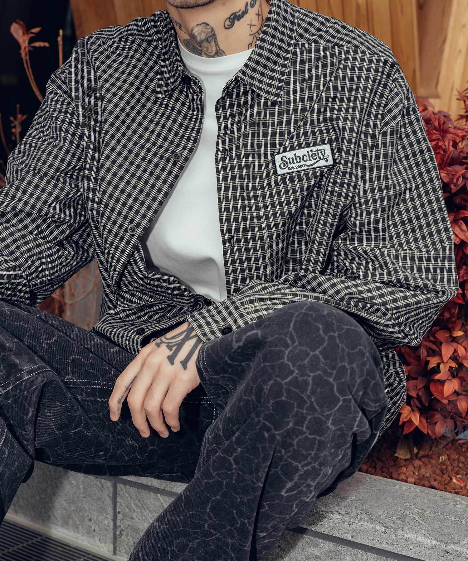 Check shirt