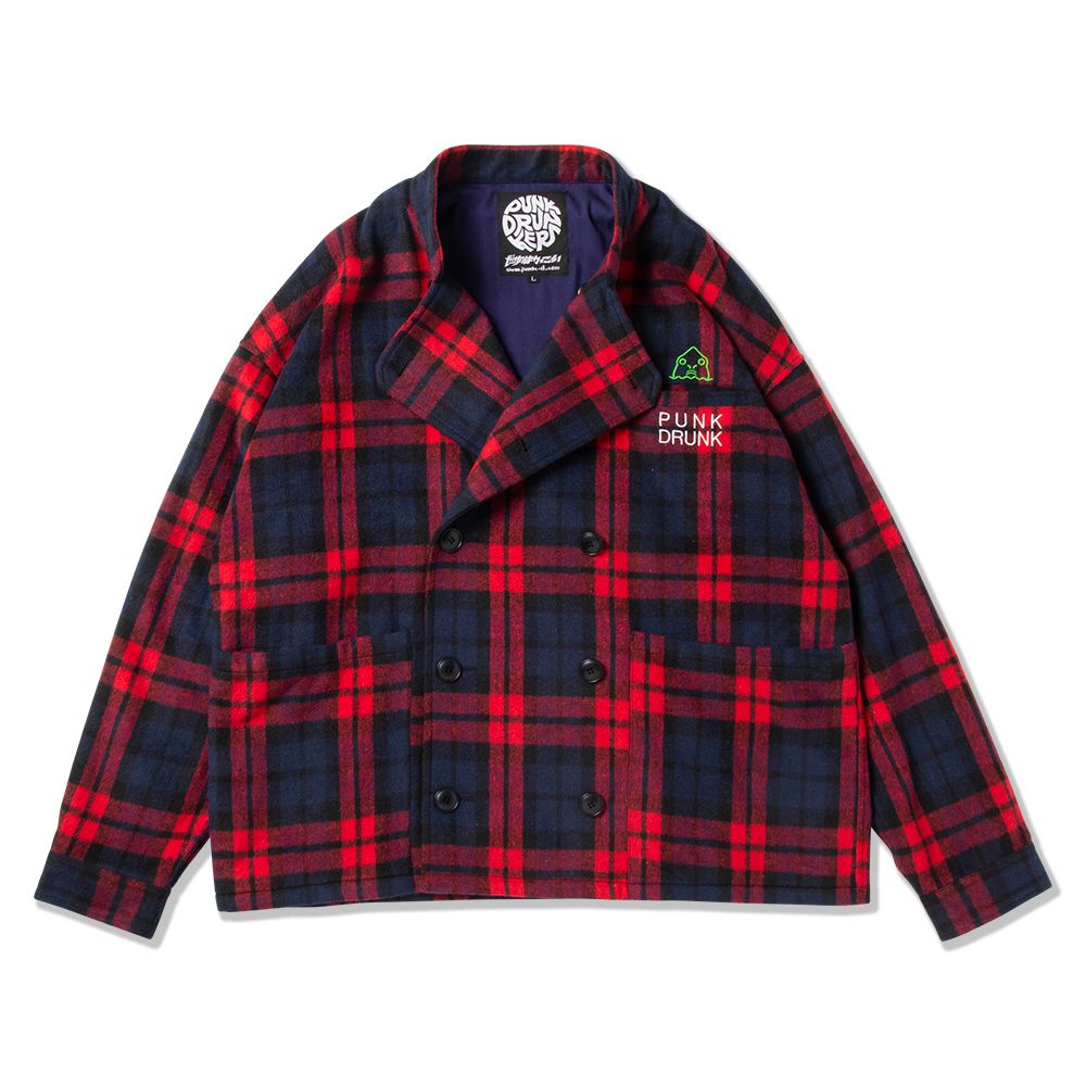 鮫人チェックシェフJKT