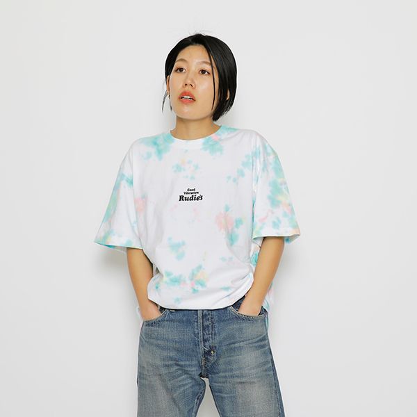 CURVY TIEDYE-T