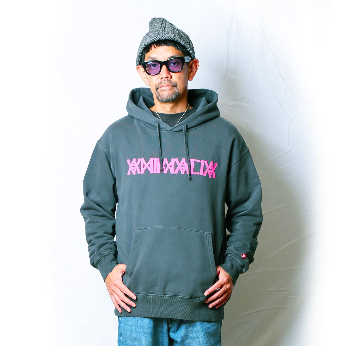 P/O Pigment Dyeing Hoodie - LOGO