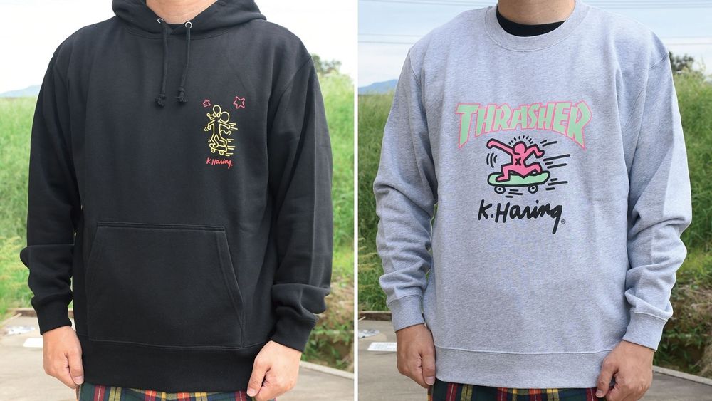 《THRASHER》キースへリングコラボ!