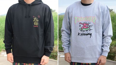 《THRASHER》キースへリングコラボ！