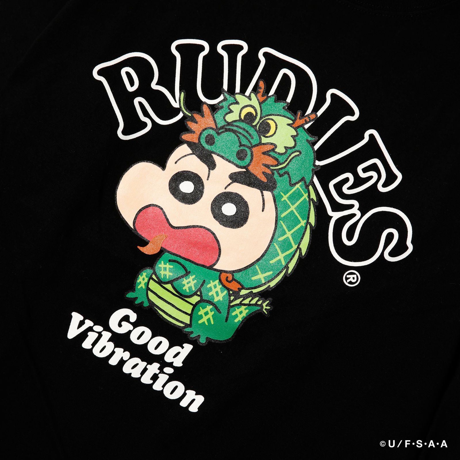 RUDIE'SxCRAYON SHINCHAN DRAGON LSTEE