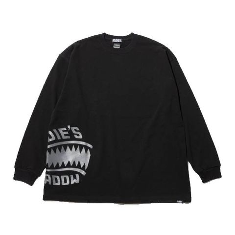 SHARK TEETH -BIG SILHOUETTE LS TEE
