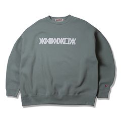 BIG SILHOUETTE CREW NECK- Foaming Logo