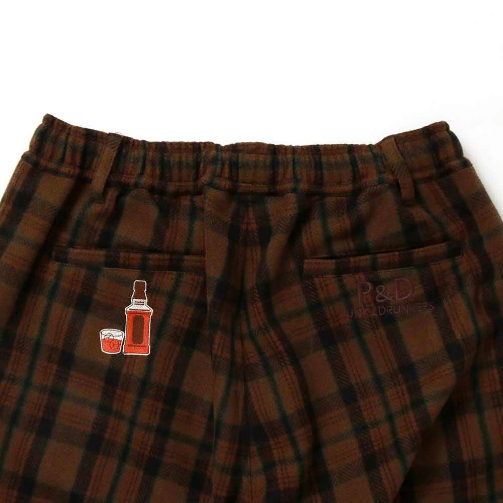 Dandyチェックパンツ
