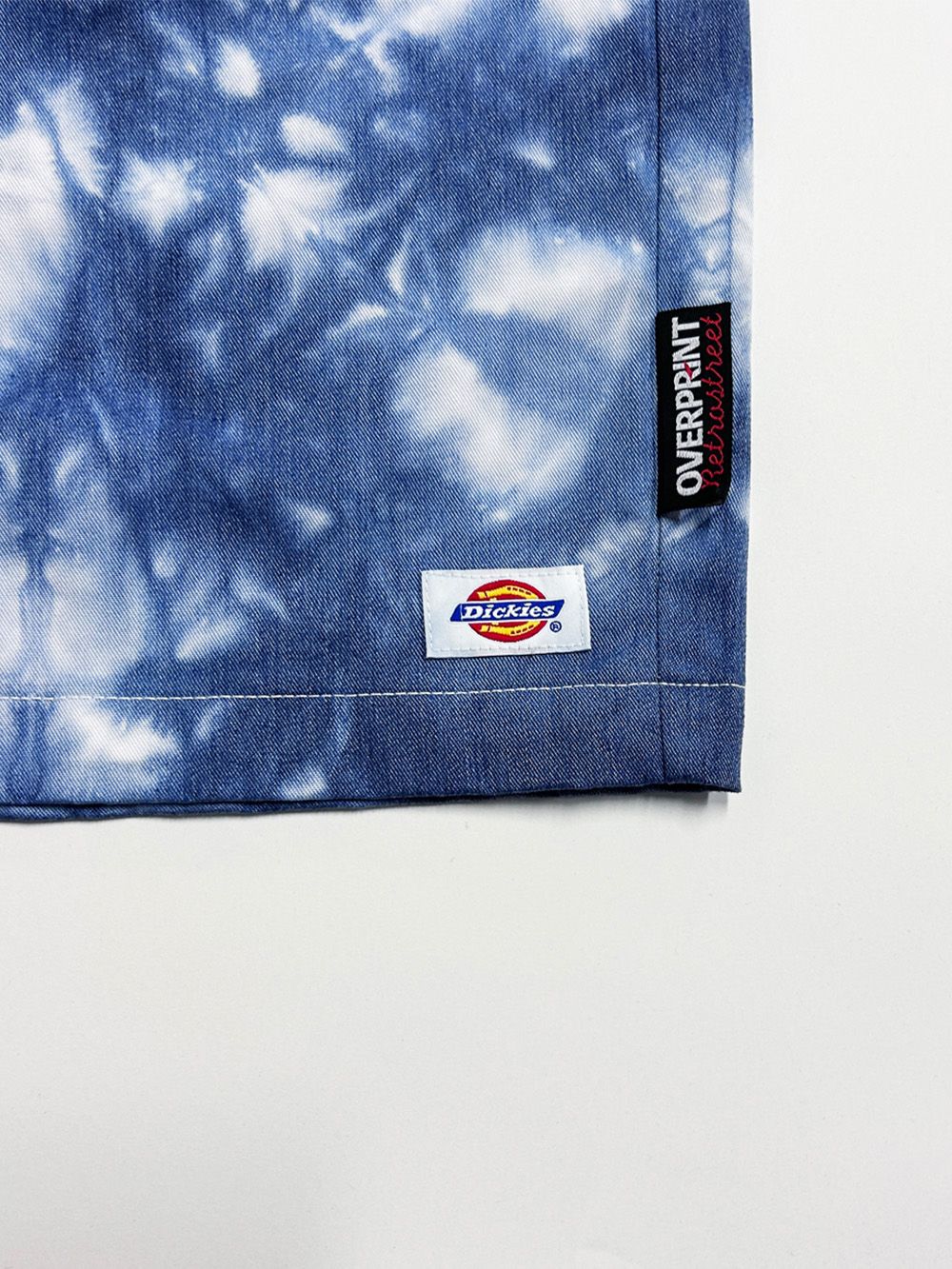 over print - TIEDYE Dickies Half Pants | DOLL