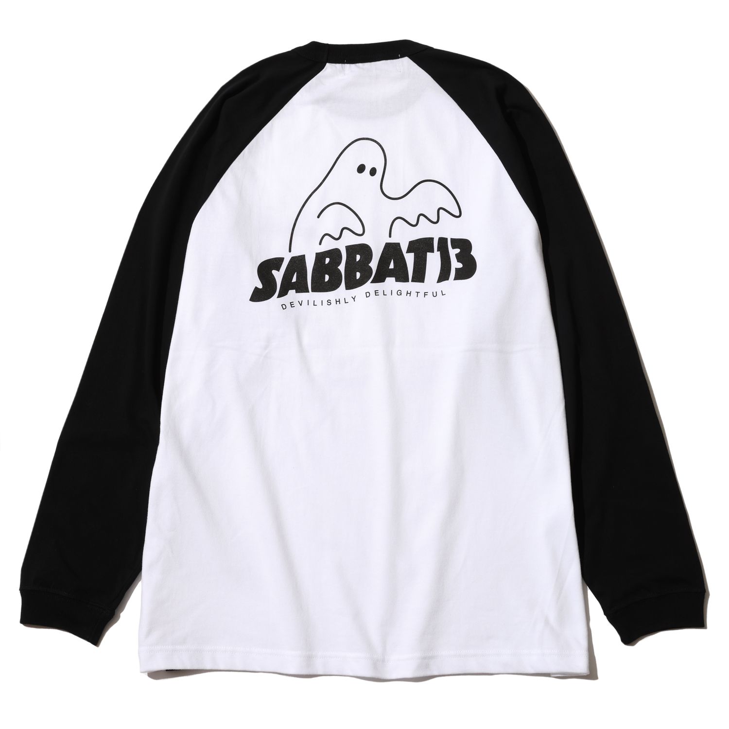SPOOK LOGO RAGLAN L/S T