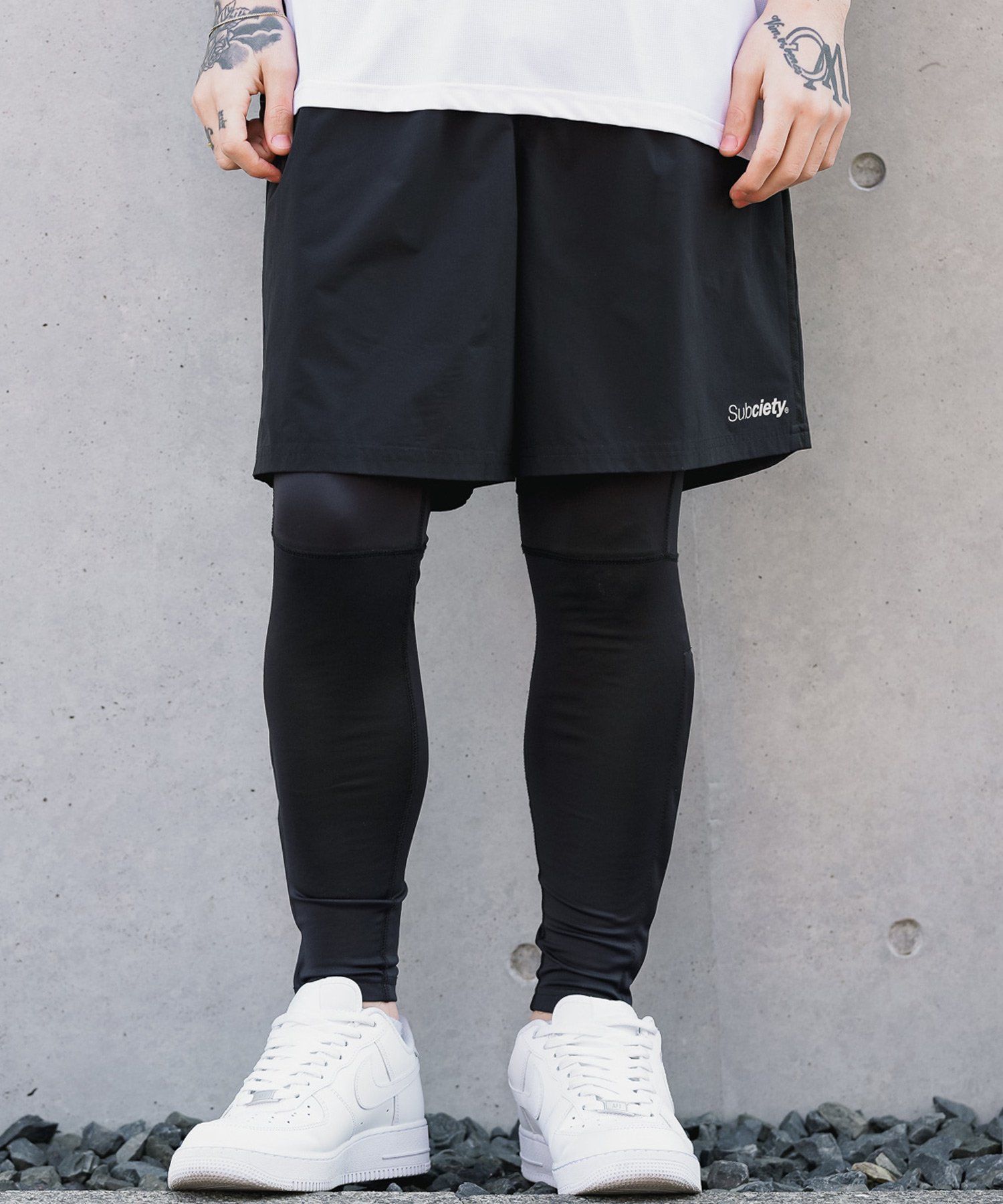 SUBCIETY - LEISURE DRY SHORTS & LEGGINGS (SET) | DOLL