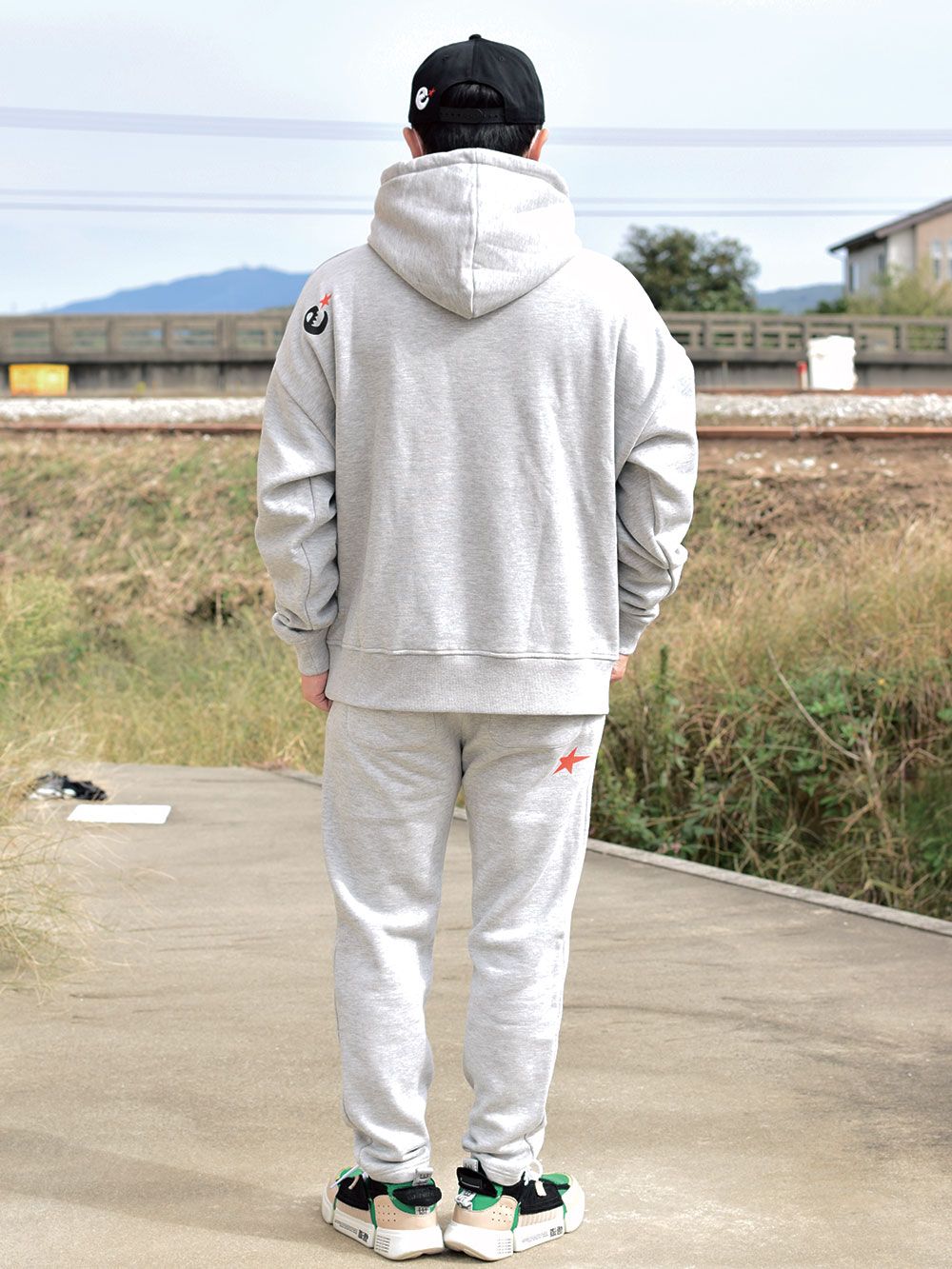 T/C gigging sweat pants