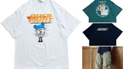 《over print》新作入荷！