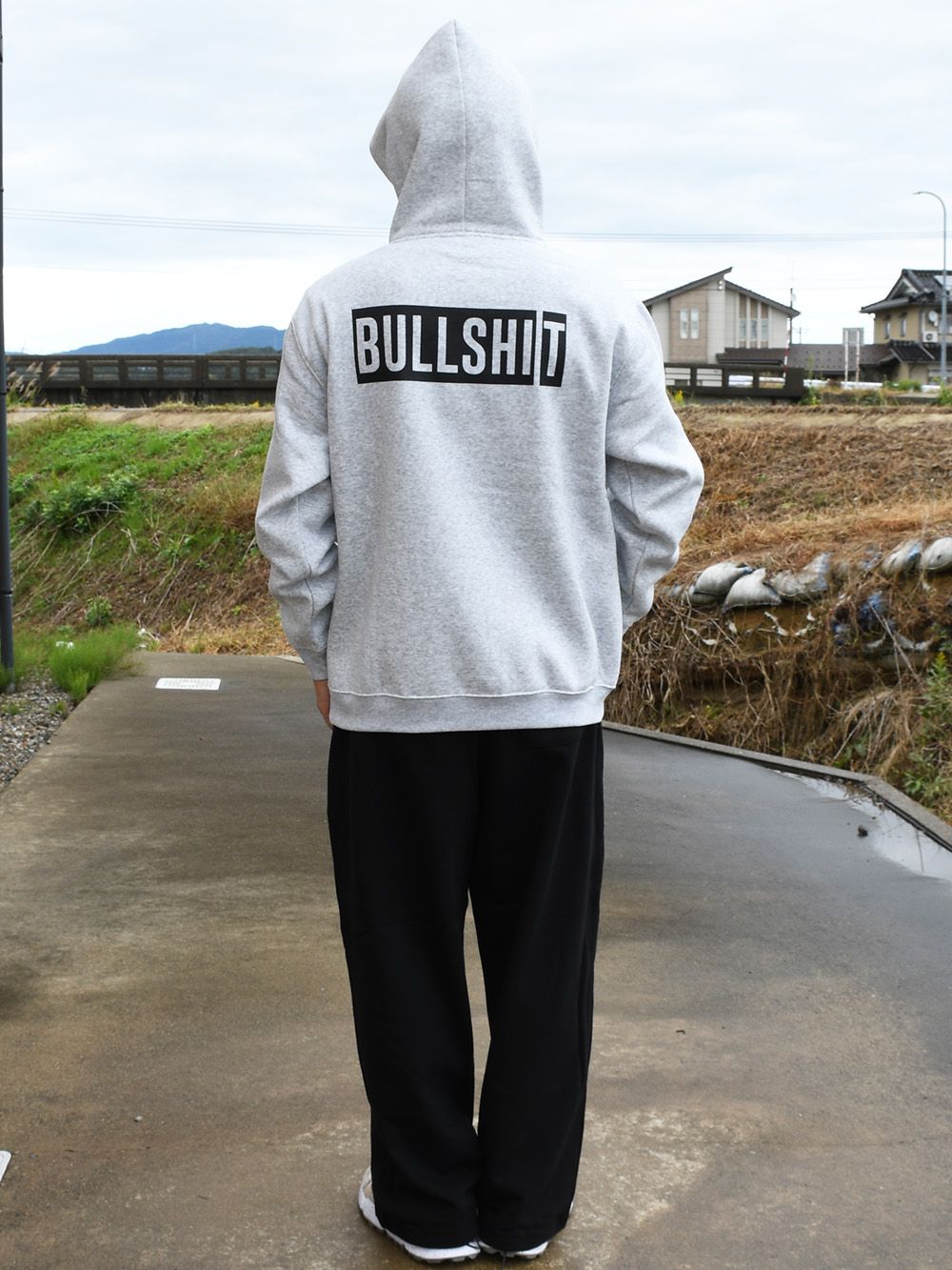 dogtalksbullshitwalks hoody 8.3oz 裏起毛