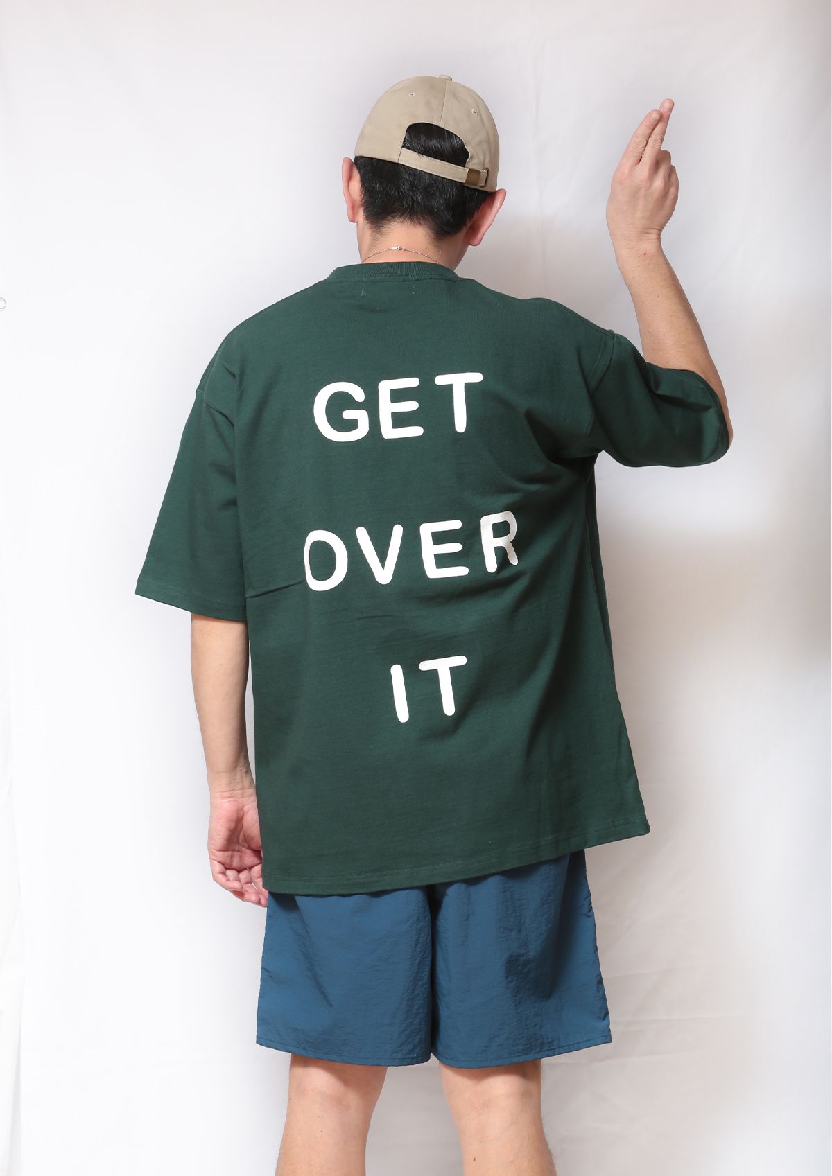 8.1oz US Cotton S/S T-Shirts - GET IT OVER -