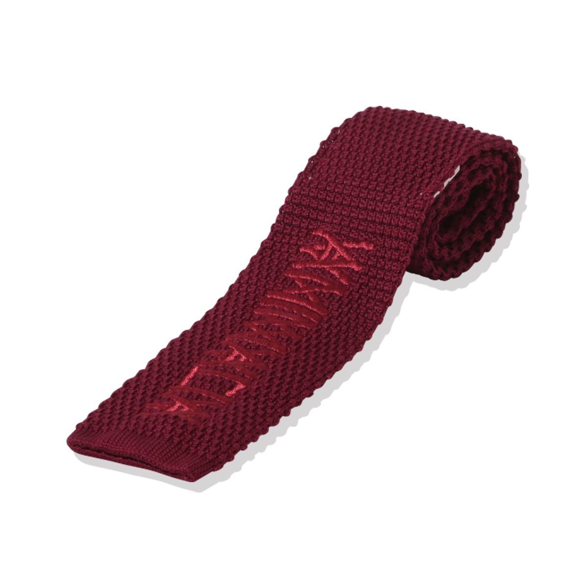 “KNIT TIE” LOGO