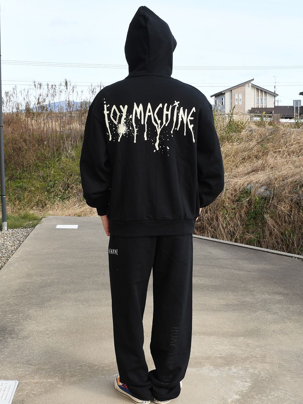 RORSCHACH SWEAT ZIP-PARKA