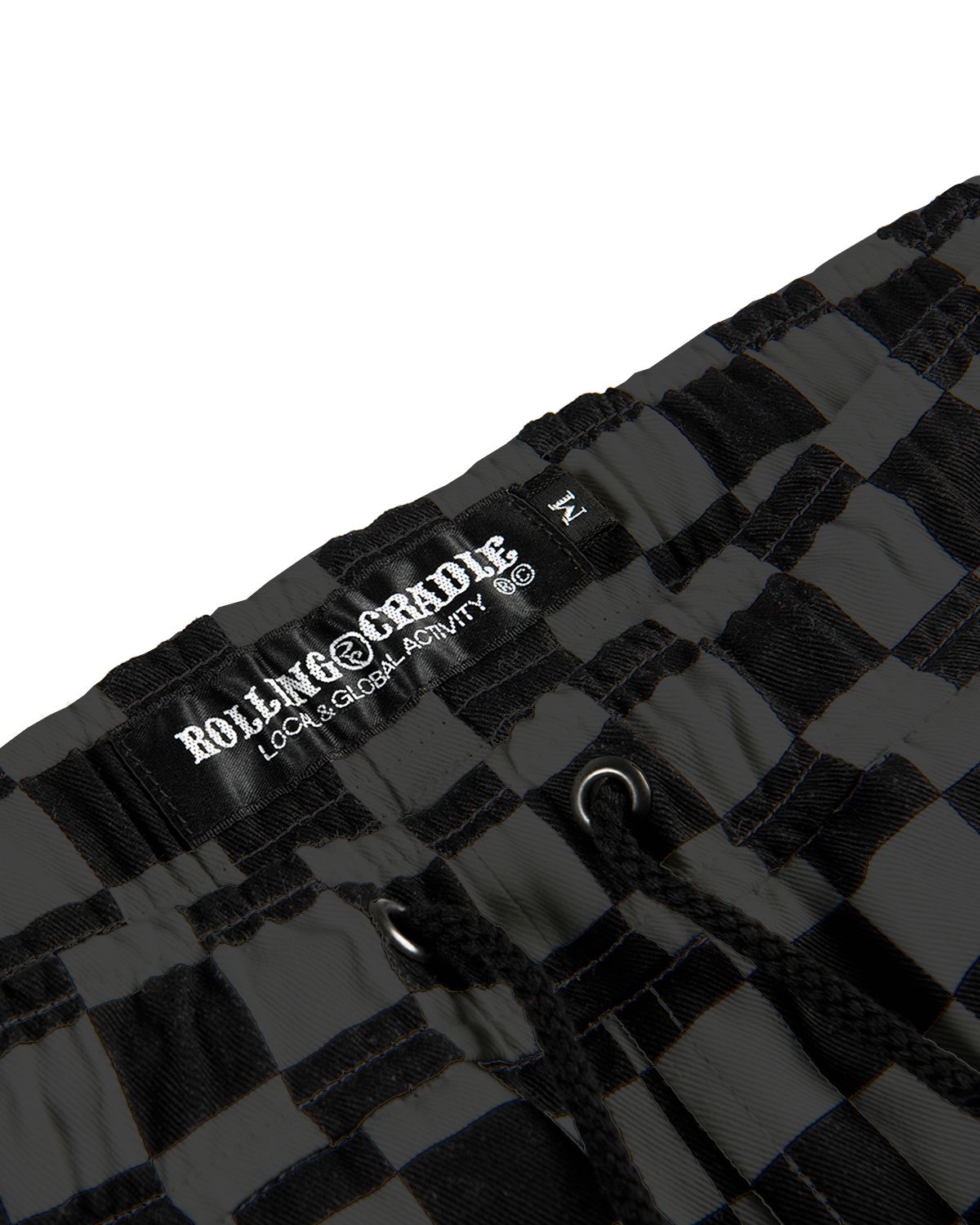 RC CHECKER WIDE-PANTS