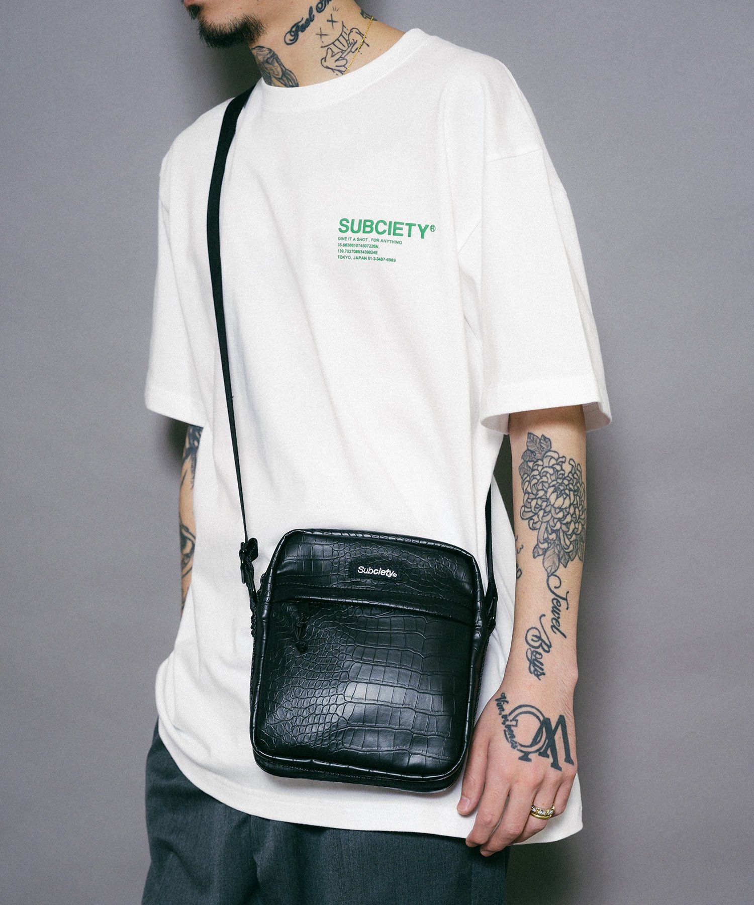 CROCODILE SHOULDER-BAG
